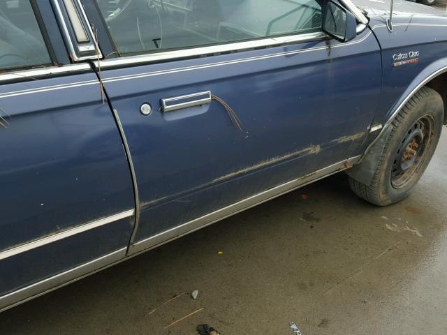 1G3AM19E7ED428953 - 1984 OLDSMOBILE CUTLASS CI 蓝色 照片 10