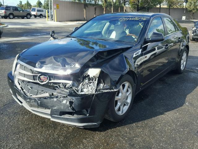 1G6DV57V180174210 - 2008 CADILLAC CTS HI FEA BLACK photo 2