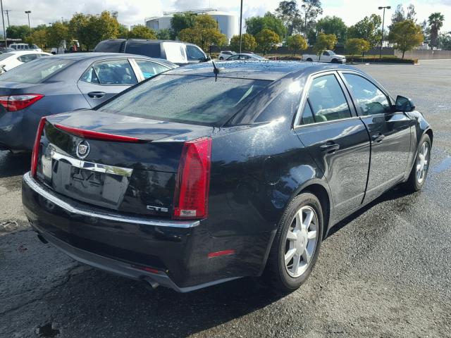 1G6DV57V180174210 - 2008 CADILLAC CTS HI FEA BLACK photo 4