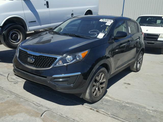 KNDPB3AC6G7795687 - 2016 KIA SPORTAGE L BLACK photo 2