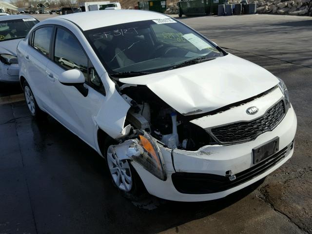 KNADM4A35D6226072 - 2013 KIA RIO LX Սպիտակ լուսանկար 1