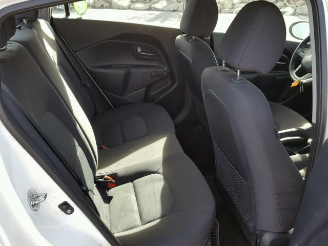 KNADM4A35D6226072 - 2013 KIA RIO LX Սպիտակ լուսանկար 6