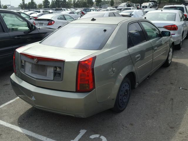 1G6DM577440138042 - 2004 CADILLAC CTS GREEN photo 4