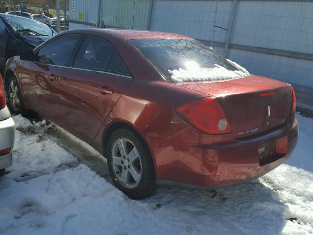 1G2ZH57N784272228 - 2008 PONTIAC G6 GT RED photo 3