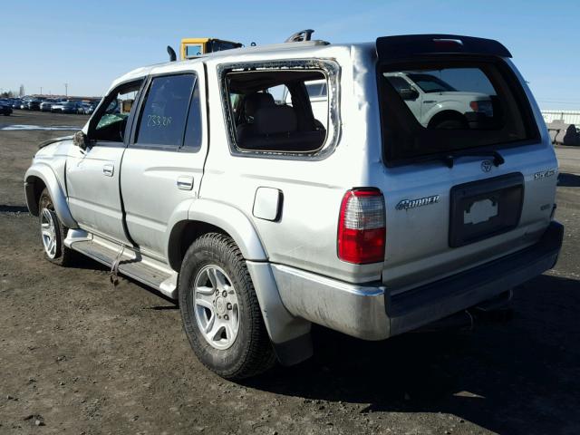 JT3HN86RXY0299571 - 2000 TOYOTA 4RUNNER SR SILVER photo 3