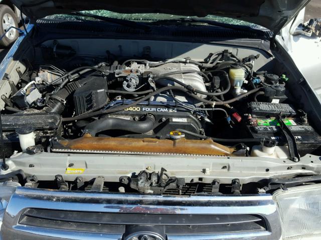 JT3HN86RXY0299571 - 2000 TOYOTA 4RUNNER SR SILVER photo 7