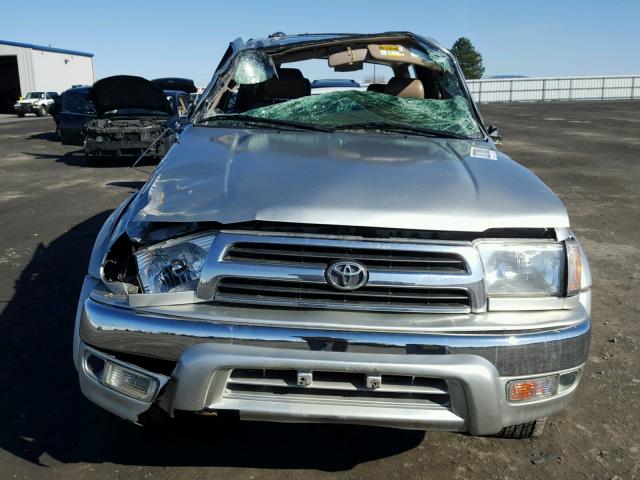 JT3HN86RXY0299571 - 2000 TOYOTA 4RUNNER SR SILVER photo 9