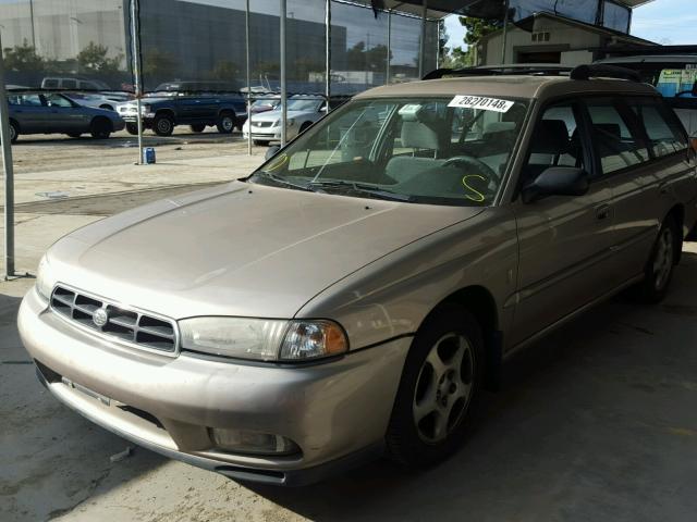 4S3BK435XX7300101 - 1999 SUBARU LEGACY L TAN photo 2