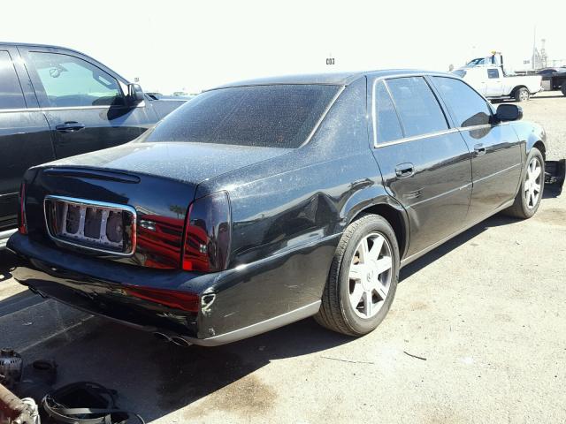 1G6KD54Y82U225677 - 2002 CADILLAC DEVILLE BLACK photo 4