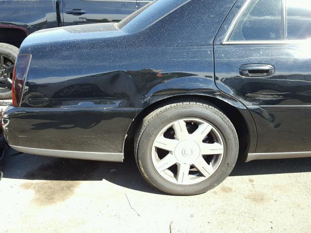 1G6KD54Y82U225677 - 2002 CADILLAC DEVILLE BLACK photo 9