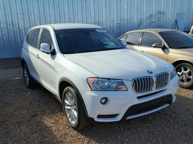 5UXWX9C57D0A25521 - 2013 BMW X3 XDRIVE2 WHITE photo 1