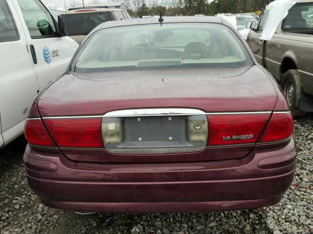 1G4HP52K65U200113 - 2005 BUICK LESABRE CU BURGUNDY photo 9