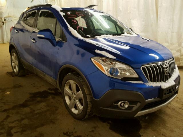 KL4CJFSB4FB045820 - 2015 BUICK ENCORE CON BLUE photo 1