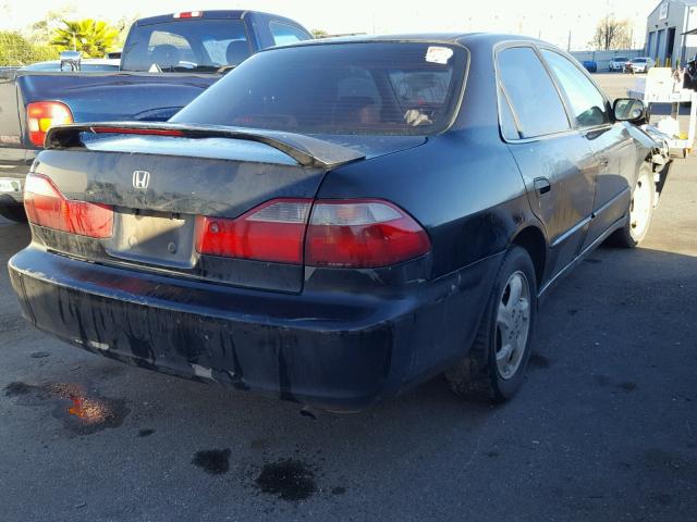 1HGCG5652WA249915 - 1998 HONDA ACCORD EX BLACK photo 4