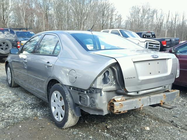 3FAHP06Z39R144388 - 2009 FORD FUSION S GRAY photo 3