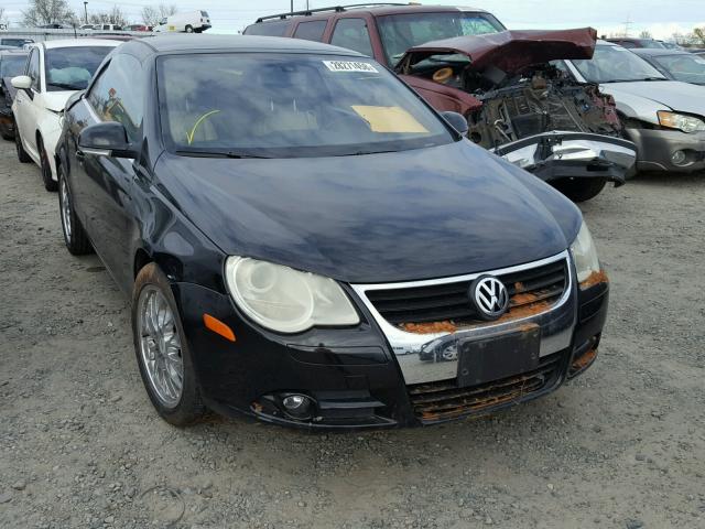 WVWFA71F78V039959 - 2008 VOLKSWAGEN EOS LUX BLACK photo 1