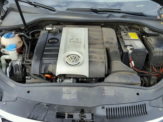 WVWFA71F78V039959 - 2008 VOLKSWAGEN EOS LUX BLACK photo 7