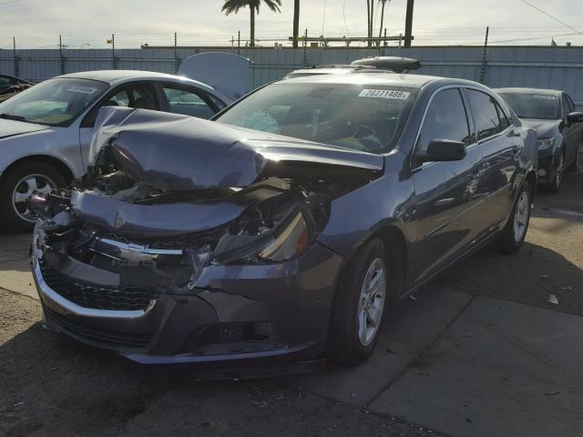 1G11B5SL6FF147215 - 2015 CHEVROLET MALIBU LS 蓝色 照片 2