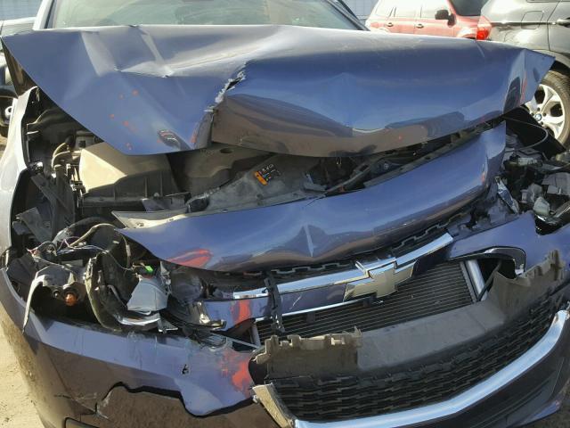 1G11B5SL6FF147215 - 2015 CHEVROLET MALIBU LS 蓝色 照片 9