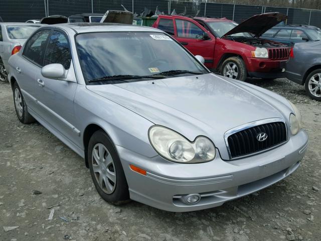 KMHWF25S34A057545 - 2004 HYUNDAI SONATA GL SILVER photo 1