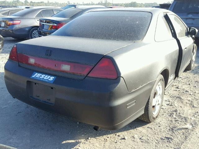 1HGCG32501A006297 - 2001 HONDA ACCORD EX BLACK photo 4