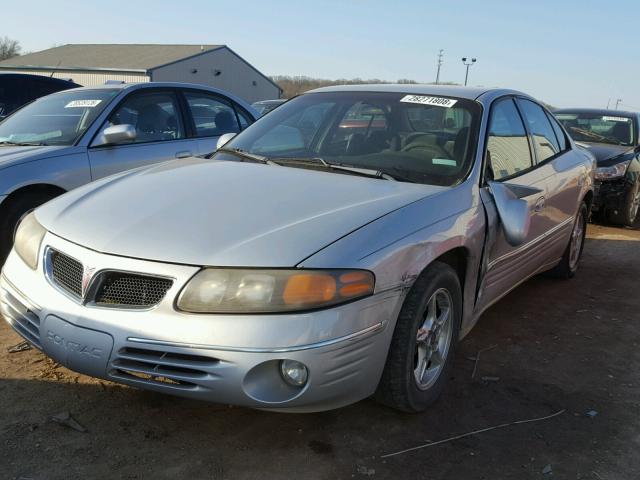 1G2HX54K014249209 - 2001 PONTIAC BONNEVILLE SILVER photo 2