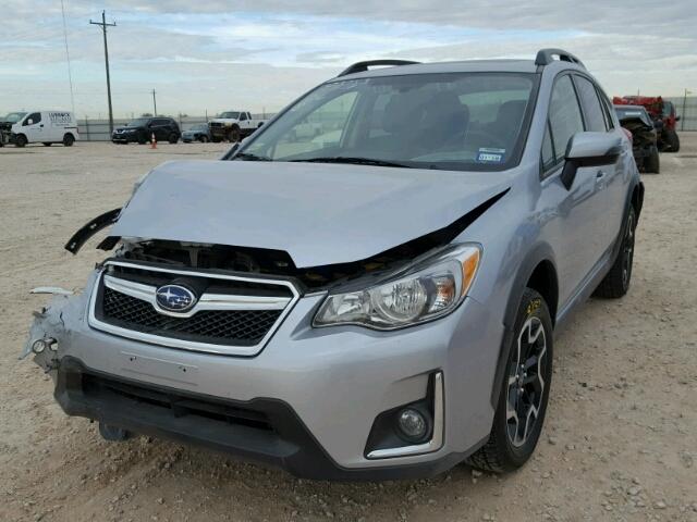 JF2GPANC1GH333808 - 2016 SUBARU CROSSTREK SILVER photo 2