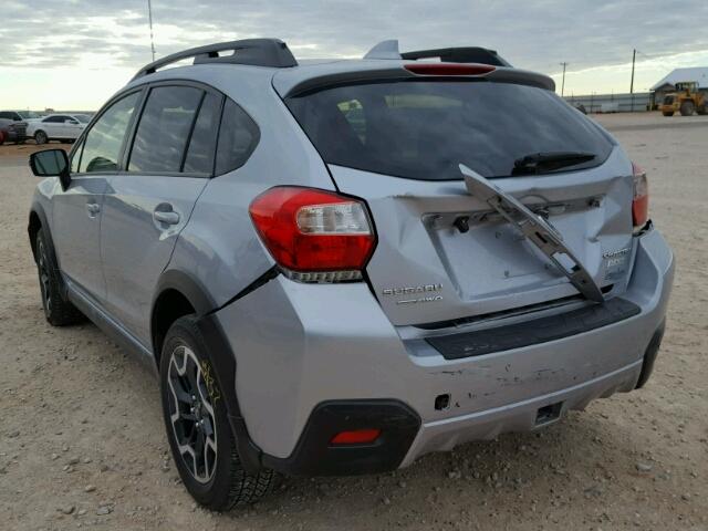 JF2GPANC1GH333808 - 2016 SUBARU CROSSTREK SILVER photo 3