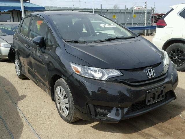 JHMGK5H5XGX014039 - 2016 HONDA FIT LX أسود صورة 1