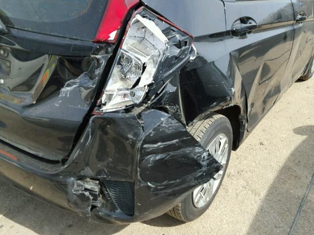 JHMGK5H5XGX014039 - 2016 HONDA FIT LX أسود صورة 9