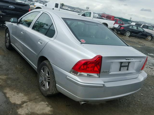 YV1RS592772636572 - 2007 VOLVO S60 2.5T SILVER photo 3