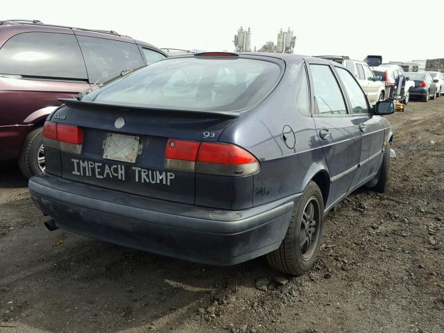 YS3DF58N5X2022189 - 1999 SAAB 9-3 SE BLUE photo 4