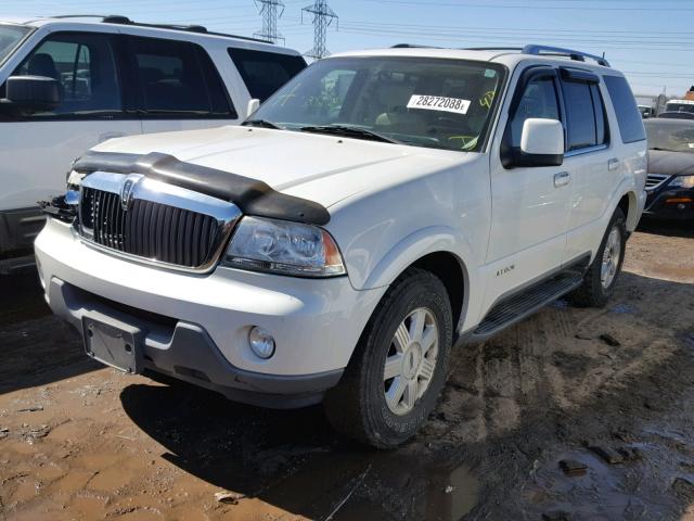 5LMEU78H63ZJ15594 - 2003 LINCOLN AVIATOR 白色 照片 2
