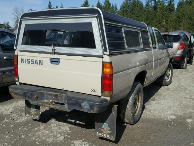 JN6ND16Y0GW008746 - 1986 NISSAN D21 KING C BEIGE photo 4