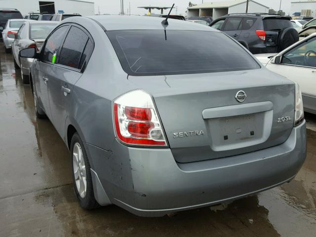 3N1AB61E27L620361 - 2007 NISSAN SENTRA 2.0 GRAY photo 3