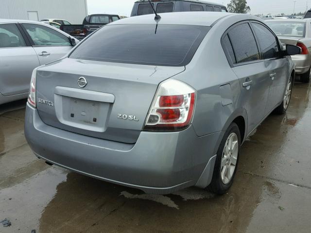 3N1AB61E27L620361 - 2007 NISSAN SENTRA 2.0 GRAY photo 4