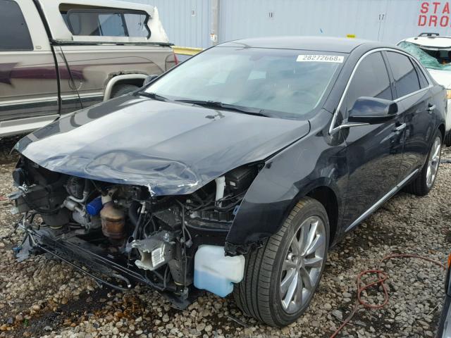 2G61N5S39E9272234 - 2014 CADILLAC XTS LUXURY BLACK photo 2