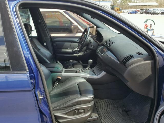 5UXFA93556LE84453 - 2006 BMW X5 4.8IS BLUE photo 5