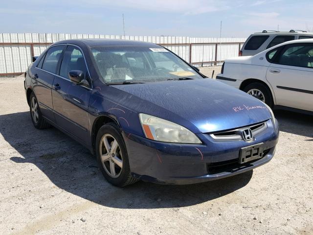 1HGCM56895A072412 - 2005 HONDA ACCORD EX BLUE photo 1