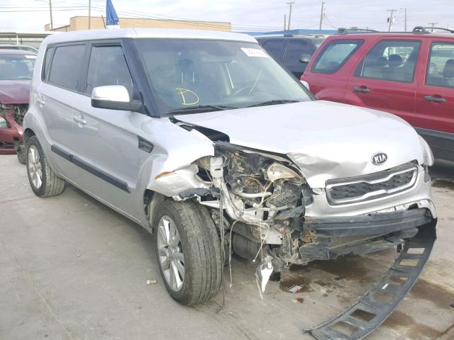 KNDJT2A67C7392884 - 2012 KIA SOUL + SILVER photo 1