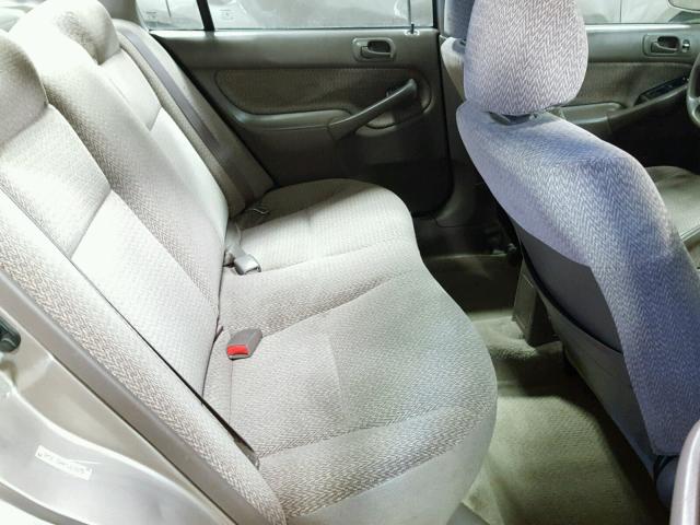 1HGEJ8544YL021975 - 2000 HONDA CIVIC EX 米色 照片 6