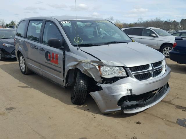 2C4RDGBG0FR584266 - 2015 DODGE GRAND CARA SILVER photo 1