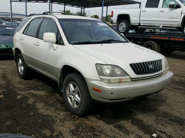 JT6GF10U3X0044453 - 1999 LEXUS RX 300 WHITE photo 1