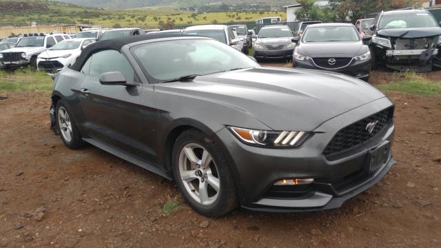 1FATP8EMXG5246995 - 2016 FORD MUSTANG GRAY photo 1