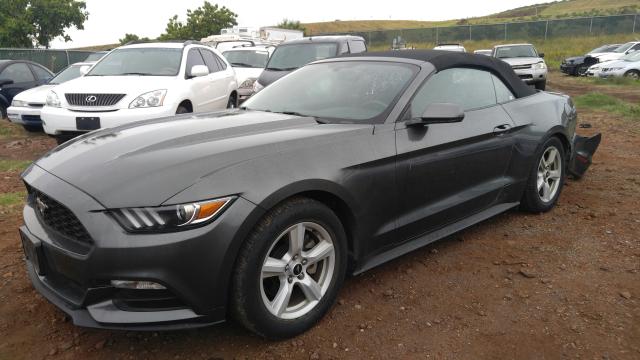 1FATP8EMXG5246995 - 2016 FORD MUSTANG GRAY photo 2