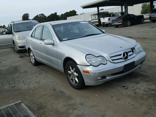 WDBRF61J33F307176 - 2003 MERCEDES-BENZ C 240 SILVER photo 1