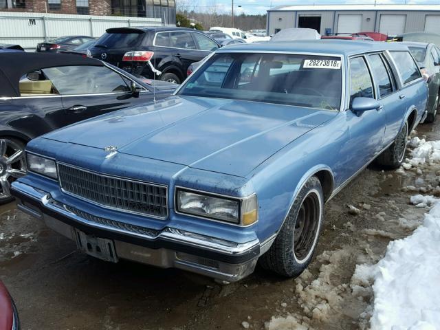 1G1BN81Y7JR206371 - 1988 CHEVROLET CAPRICE CL BLUE photo 2