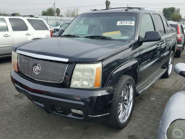 3GYEK63NX3G109215 - 2003 CADILLAC ESCALADE E BLACK photo 2