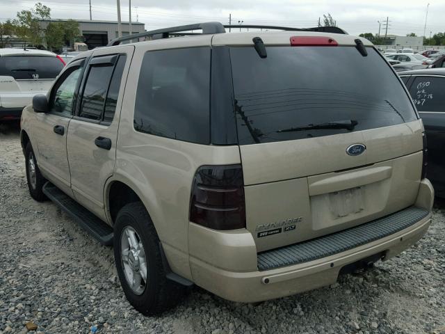 1FMZU73E44UC16911 - 2004 FORD EXPLORER X GOLD photo 3