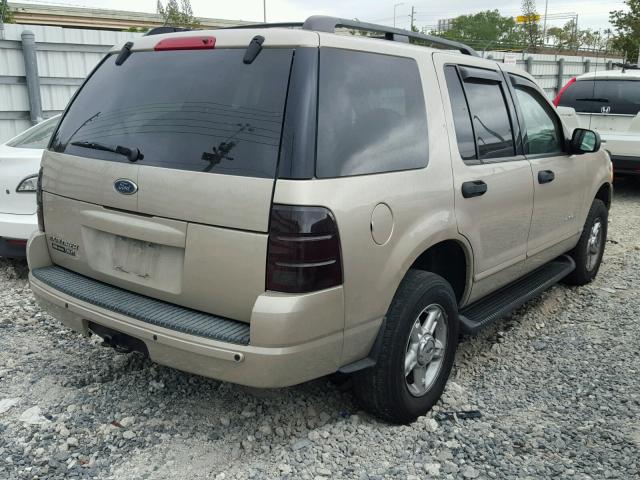 1FMZU73E44UC16911 - 2004 FORD EXPLORER X GOLD photo 4